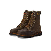 Thorogood 1957 Series Waterproof Moc Toe Work Boots, Crazyhorse Brown, Soft Toe, Medium Width, Size 10, 814-3890