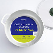 Universal L79082 Stainless XL Aluminum Caldero 75 Cups - 27.7 QT/26.6 L
