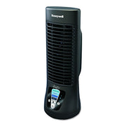 Honeywell QuietSet Slim Mini Tower Personal Table Fan, HTF210B, Black