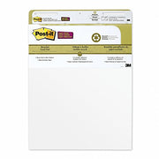 Post-it 559RP Self-Stick Easel Pads, 25 x 30, White, Recycled, 2 30-Sheet Pads