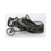 Gen7Pets G2340GN Promenade Pet Stroller, Gold Nugget Black and Gold