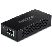 TRENDnet PoE Injector, Gigabit PoE++ 95W, Metal Enclosure, Wall Mount, Black, TPE-119GI