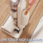Tineco FW1D0100US GO H2O Max Cordless Mop & Vacuum, White & Orange