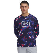 Under Armour 81519921 Fish Pro Freedom AOP Long-Sleeve Shirt for Men, Midnight Navy, 3XL