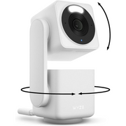 Wyze Smart Security Camera Cam Pan v4 4K, Indoor/Outdoor AI Camera with Color Night Vision, Pan/Tilt/Zoom, Voice Assistant Compatibility