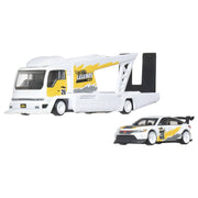 Mattel Hot Wheels Legends Team Transport 2-Pack, Honda Civic Type R and Kousoku Hauler, 1:64 Scale, JMN15