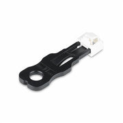 StarTech RJ45 Port Locks with Security Key, 10 Pack, White Polycarbonate, RJ45LOCKANDKEY
