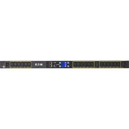Eaton G3 Metered Input Power Distribution Unit, 3.84 kW, 16A, 20 IEC Outlets, 21U Rack-Mountable, Black, EMI103-10