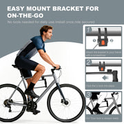 Apecyc 12mm U-Lock Bike Lock with 4ft Security Cable, Keyed Heavy Duty Bicycle Lock with Mounting Bracket and Dust Cover for Ebike, Scooter, Motorcycle