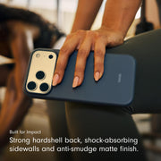 Beats iPhone 17 Pro Case with MagSafe and Camera Control, Matte Finish, Bedrock Blue, MGKG4LL/A