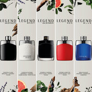 Montblanc Legend Spirit Eau de Toilette Spray, Aromatic Woody Scent, 6.7 oz, MB013A07