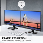 ViewSonic VA2456A-MHD 24-Inch Full HD IPS LED Monitor, 120Hz Refresh Rate, HDMI DisplayPort VGA Inputs, Anti-Glare, Built-In Speakers, Black