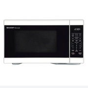 Sharp SMC1161KW 1.1 cu. ft. 1000W Countertop Microwave - White