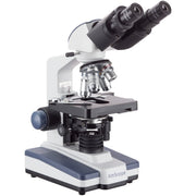 AmScope 40X-2500X LED Digital Binocular Compound Microscope with 3D Mechanical Stage and USB Camera, B120C-E
