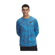 Under Armour Project Rock Iso-Chill Long Sleeve Fishing Shirt for Men, Ether Blue, Medium, 81520074