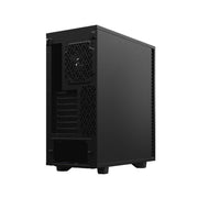 Fractal Design Define 7 Compact Mid Tower Computer Case, Black Brushed Aluminum, Supports ATX Micro ATX Mini ITX Motherboards, 4 Drive Bays, 7 Fan Support