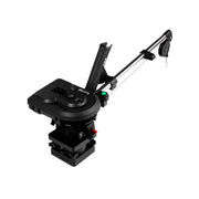 Scotty Fishing 1106 Depthpower Electric Fishing Downrigger with 60in Telescoping Stainless Steel Boom, 16-Position Pedestal Swivel Mount, Rodmaster II Rod Holder, Black Beige