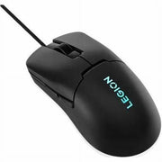 Lenovo Legion M300s RGB Gaming Mouse, Ambidextrous Ergonomic Design, 8000 DPI Optical Sensor, 6 Programmable Buttons, USB Type-A, Shadow Black