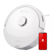 Roborock Q80Max Robotic Vacuum Mop With Smart Navigation, White
