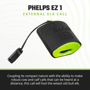 Elk Call Ez 1 Black - BLACK/GREEN