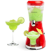 Nostalgia Margarita Maker, Aqua, 64-Ounce Capacity, 200W Motor, 3 Blending Speeds, Stainless Steel Blade, NMSB64AQ