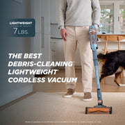 Shark PowerDetect Speed Cordless Stick Vacuum with Auto-Empty Dock, HEPA Filtration, MultiFlex Wand, 60-Min Runtime, Ice Blue, IA3241