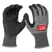 Milwaukee 48-73-7141E Cut Level 4 High-Dexterity Nitrile Dipped Gloves, M (Pack of 144)