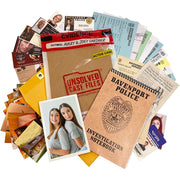 Crown & Andrews Unsolved Case Files Avery and Zoey Gardner Crime Solving Party Game Ages 14 and Up 108812