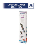 Aqueon OptiBright Plus LED Aquarium Light Fixture, Remote Controlled, Adjustable Legs, 18-24 Inch, Black, 100115720