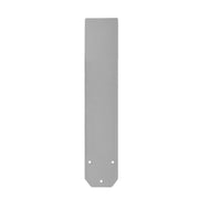 Fanimation Levon Custom Ceiling Fan Blades, Set of 8, 52 Inch, Brushed Nickel, Damp Rated, BPW7914BN