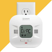 Knox Safety 7212 Plug-In Carbon Monoxide Alarm with Never Replace Battery Back-Up and TRIO Alert System