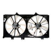 Dorman Engine Cooling Fan Assembly, Dual Fan Design, Black, Compatible with Toyota Camry 2012-2017, 620-592