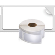 Dymo LabelWriter Multi-Purpose Labels, Direct Thermal, White, 1 in x 2 1/8 in, 12 Rolls of 500 (6000 Total)