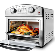 Geek Chef NO021105 Air Fryer 13QT Countertop Convection Oven, Oil-less Air Fryer Toaster Oven, 1500W, Perfect for Countertop, Stainless Steel, Silver