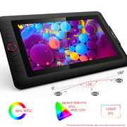 XPPen Artist 13.3 Pro Drawing Tablet, 13.3 Inch IPS LCD, 1080P Full Laminated Screen, 8192 Pressure Levels, Tilt Support, Black