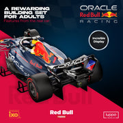 Luppa Formula 1 RB19 Model Kit, 1:18 Scale, 140-Piece Die-Cast Collectible Inspired by Checo Prez and Max Verstappen