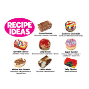 Big Time Toys Candy Land Candy Factory, Candy Press Toy with 6 Candy Molds, Recipes Included, Foil Wrappers, Ages 6+