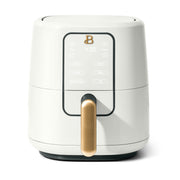 Beautiful 29023 3 Qt Air Fryer with TurboCrisp Technology, White Icing, 1200W,