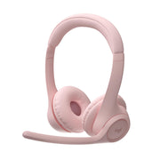 Logitech Zone 300 Wireless Bluetooth On-ear Headset with Noise-Canceling Microphone - Rose