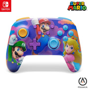 PowerA NSGP0287-01 Enhanced Wireless Controller for Nintendo Switch - Color Splash Heroes
