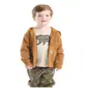 Carhartt Hooded Jacket, Long-Sleeve T-Shirt, and Camo Pants 3-Piece Set for Toddlers - Mossy Oak Country DNA - 2T
