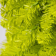 Holiday Time 6-Foot Lawndale Spruce Artificial Christmas Tree, Curved Silhouette, Green - Material: PVC