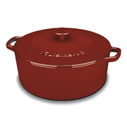 Cuisinart CI670-30CR Chef'S Classic Enameled Cast Iron 7 Qt. Round Covered Casserole-Cardinal Red