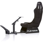 Playseat PLAY01 Evolution Gaming Chair - Black Alcantara with Black Frame