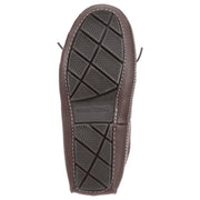 Minnetonka 3752 Moccasin Sheepskin Moose Slippers for Men - 11M