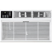 Whirlpool WHAT142-HAW 14,000 230V Air Conditioner with Supplemental Heat, Dehumidifier and Remote, Wall AC Unit for Apartment, Living Large Rooms up to 700 Square Feet in White, 14000 BTU