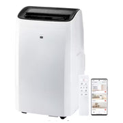 TCL H10PH36W 10,000 (DOE) BTU Smart Portable Air Conditioner H10PH36-Watt 450 sq. ft. w/ Heater Dehumidifier Remote and WiFi in White