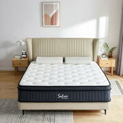 Sofree Bedding Queen Mattress 10 Inch Memory Foam Mattress in a Box Individual Pocket Spring Mattress with Motion Isolation and Pressure Relief Med