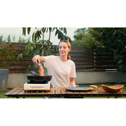 Astercook 20-Piece Ceramic Nonstick Cookware Set with Detachable Handles, Oven Safe to 480F, Induction Compatible, Stackable, Pink