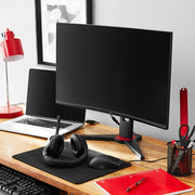onn. 100025283 27 inches Curved QHD 2560 by 1440 165hz 1ms Adaptive Sync Gaming Monitor includes 6ft DisplayPort and HDMI Cables
